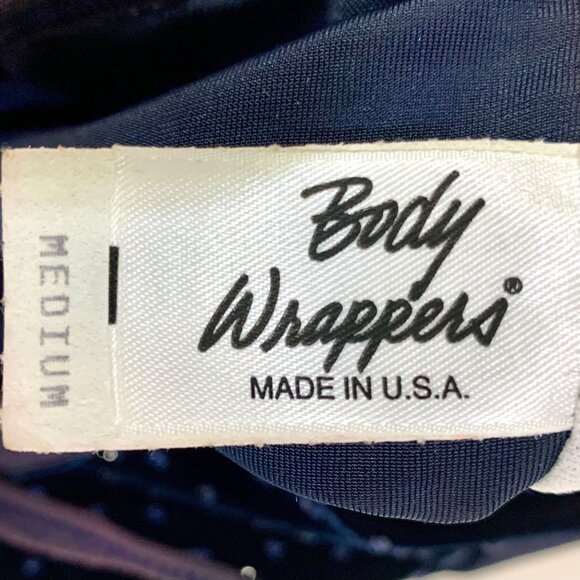 Body Wrappers Sparkly Camisole Dance Dress M Split Front Skirt Racer Back Costum - Picture 10 of 10